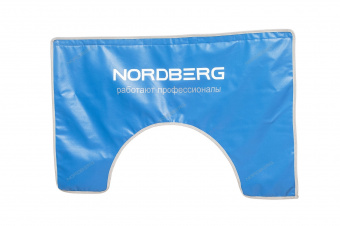 НАКИДКА NN1 на крыло 110х65 с магнитом и подкладкой, с лого NORDBERG