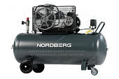 Компрессор поршневой с ременной передачей 380В, ресив. 270л, 880л/мин NORDBERG NCP300/880