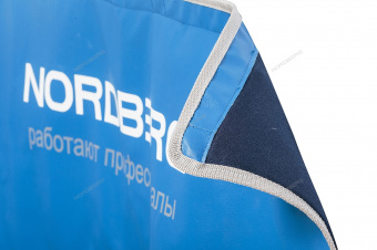 НАКИДКА NN1 на крыло 110х65 с магнитом и подкладкой, с лого NORDBERG