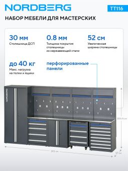 Набор мебели для мастерских  TT116