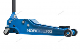 NORDBERG Домкрат N32035 подкатной, низкопрофильный, 4т 100-565 мм