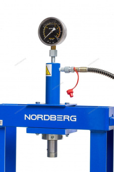 NORDBERG N3610 ПРЕСС гидравлический настольный 10т. с ручным приводом