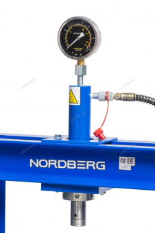 NORDBERG ПРЕСС N3612 напольный 12т, с ручным приводом