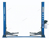 Подъемник 380V 2х стоечный 4т, со снятием стопоров с одной колонны (синий) NORDBERG N4120BM-4B