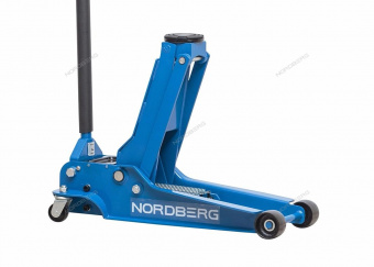 NORDBERG Домкрат N32035 подкатной, низкопрофильный, 4т 100-565 мм